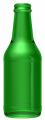  Empty beer bottle STANDARD 25 CL