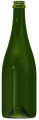 Botella de vidrio CAVA NATURA 75 CL
