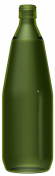 Empty wine bottle AEMOS 1 L