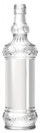 Botella de vidrio blanco para licor LAUREL 75 CL (750 ml)