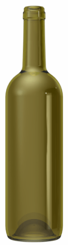 Botella de vidrio para vino BD TRADITION LIGHT 75 CL (750 ml)