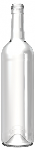 Botella de vidrio para vino BD LUX NATURA BVS 75 CL (750 ml)