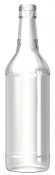 Botella en vidrio blanco para licor ESPIRAL 75 CL (750 ml)