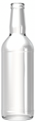 Glass spirit & liquor bottle RHUM 50 CL VERPLAST