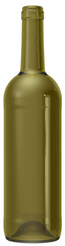 Botella de vidrio para vino BD NOVA NATURA 75 CL (750 ml)