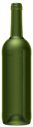 Botella de vidrio para vino BD NOVA NATURA 75 CL (750 ml)