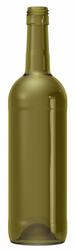 Botella de vidrio para vino BD NOVA NATURA 75 CL BVS (750 ml)