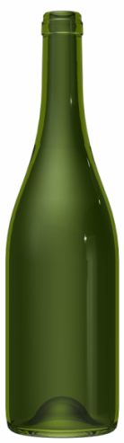 Botella de vidrio para vino BG NOVA NATURA 75 CL (750 ml)