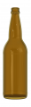 Glass beer bottle BREMER 65 CL