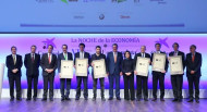 Vidrala premiada en la noche de la economía