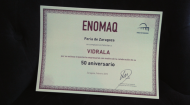Vidrala premiada en la feria Enomaq 2015