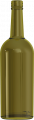Empty wine bottle PORTO VINTAGE 75 CL