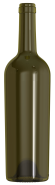 Botella de vidrio para vino BD CLARA LITE 75 CL (750 ml)
