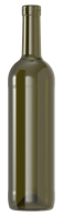 Botella de vidrio para vino BD LUX NATURA 75 CL BARTOP (750 ml)