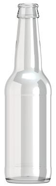 Botella para cerveza de vidrio ABBEY 33 CL