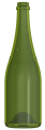 Botella de vidrio CAVA LITE 75CL