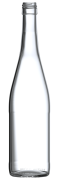 Empty wine bottle RHIN ART 75 CL LW BVS