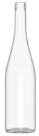 Empty wine bottle RHIN ART 75 CL LW